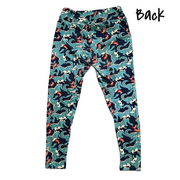LuLaRoe Dragon Leggings, Tall & Curvy (TC) - Picture 3 of 7